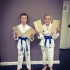 Deagan McDonald & Narelle Pollard after the Grading Board Break - www.tkdcentral.com
