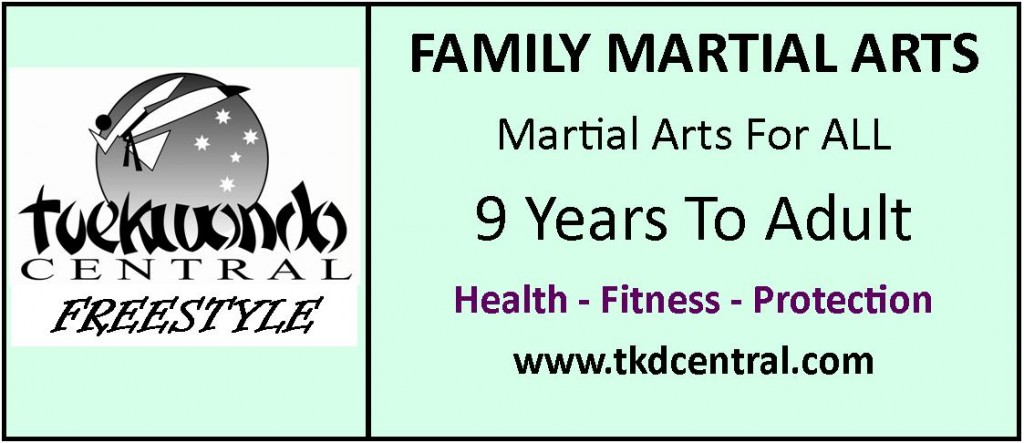 Family Martial Arts Sign - Logo