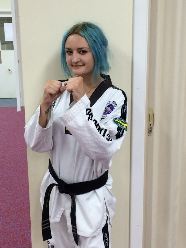 Ajana Plunkett Zeros in on 4th Dan Blackbelt