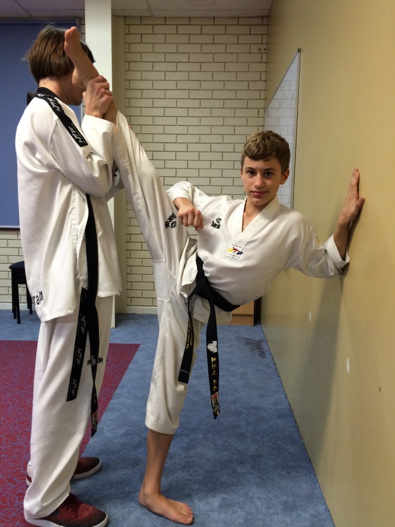 Ronan Main 13 Earns His 1st Dan Black Belt In Taekwondo