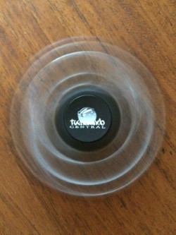 Taekwondo Central Spinner Spinning Black 1