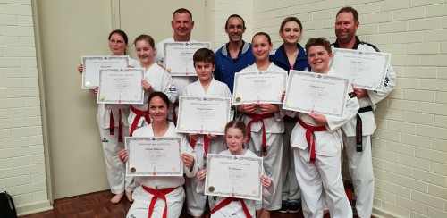 Team Central - Taekwondo Central Members Pass Their Belt - www.tkdcentral.com