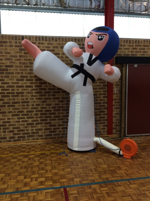 Inflatable Taekwondo Kicker - www.tkdcentral.com