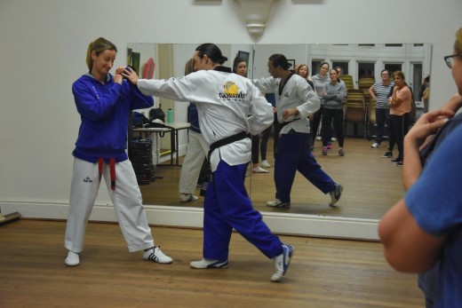 Counterstrike 2018 Bunbury - Master Justin Warren Teaches Strikes B With Kelly Rowe - www.tkdcentral.com