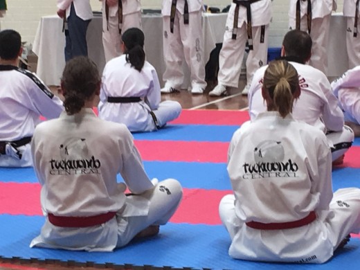 Taekwondo Central Students Luke Crane & Kelly Rowe Await Results At Their 2018 Successful Black belt Grdaing - www.tkdcentral.com